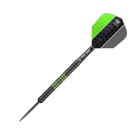 Target Darts Vapor8 80% Tungsten Black/Green Steel Tip Darts