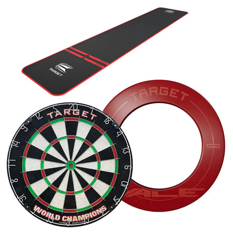 Target Darts World Champion Dartboard Ultimate Custom Bundle