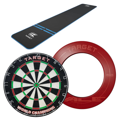 Target Darts World Champion Dartboard Ultimate Custom Bundle