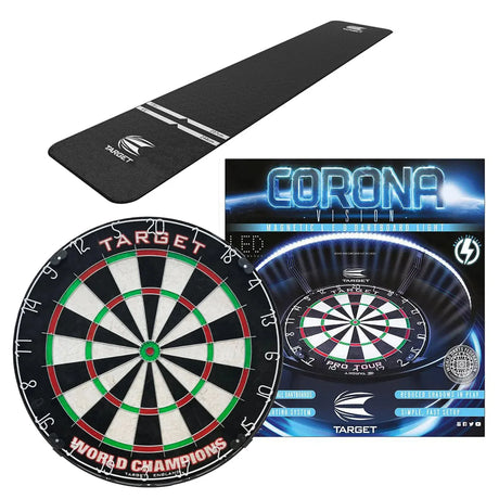 Target Darts World Champion Dartboard Ultimate Custom Bundle
