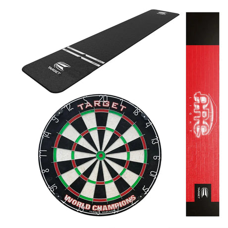 Target Darts World Champion Dartboard Ultimate Custom Bundle