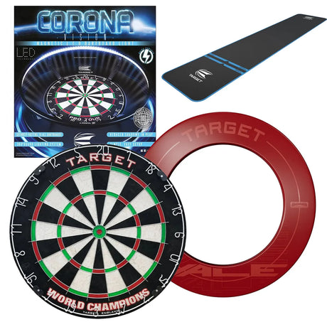Target Darts World Champion Dartboard Ultimate Custom Bundle