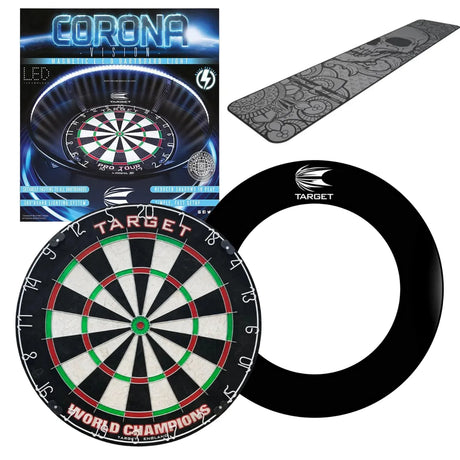 Target Darts World Champion Dartboard Ultimate Custom Bundle
