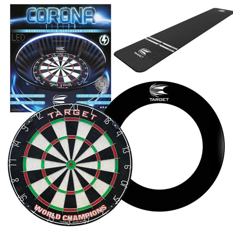 Target Darts World Champion Dartboard Ultimate Custom Bundle
