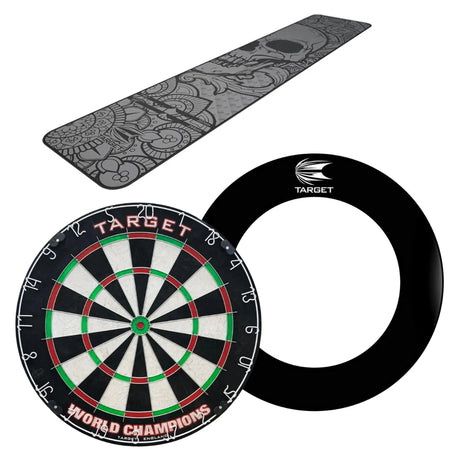 Target Darts World Champion Dartboard Ultimate Custom Bundle