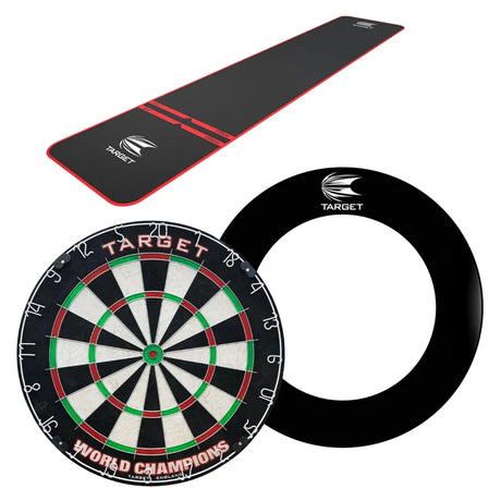 Target Darts World Champion Dartboard Ultimate Custom Bundle