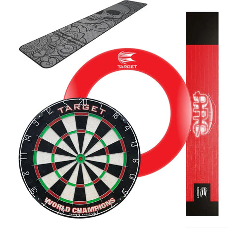 Target Darts World Champion Dartboard Ultimate Custom Bundle