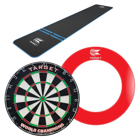 Target Darts World Champion Dartboard Ultimate Custom Bundle