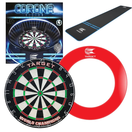 Target Darts World Champion Dartboard Ultimate Custom Bundle