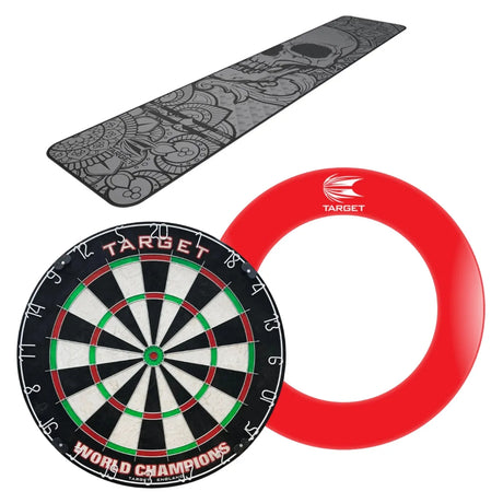 Target Darts World Champion Dartboard Ultimate Custom Bundle