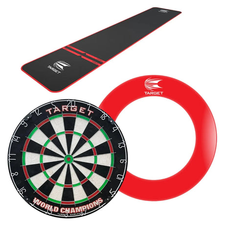 Target Darts World Champion Dartboard Ultimate Custom Bundle