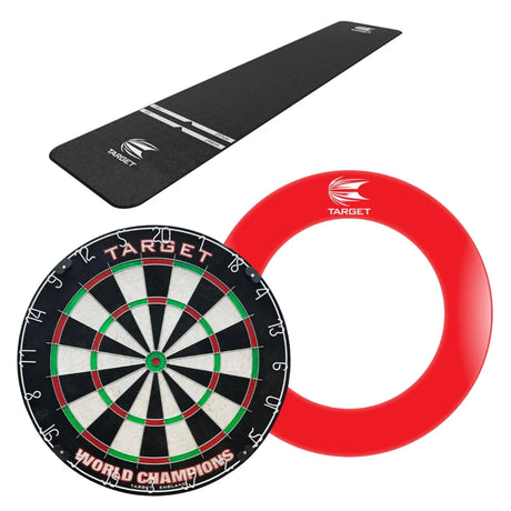 Target Darts World Champion Dartboard Ultimate Custom Bundle