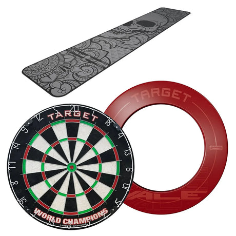 Target Darts World Champion Dartboard Ultimate Custom Bundle