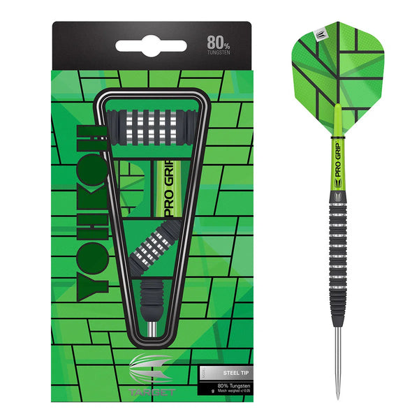Target Darts Yohko 02 80% Tungsten Steel Tip Darts-1-23 GRAM-Premier Darts