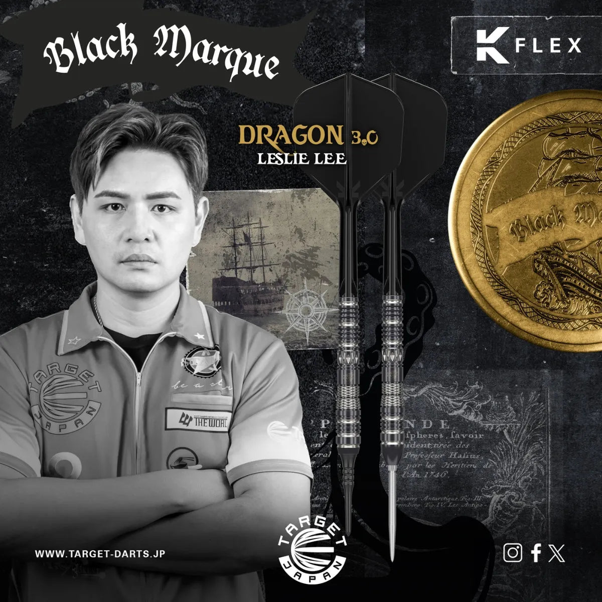 Target Japan(ターゲットジャパン)BLACK MARQUE DRAGON 3.0 Leslie Lee