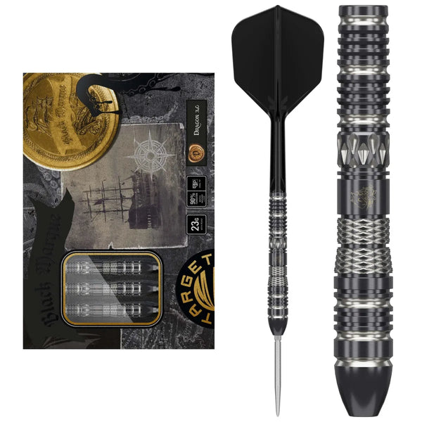 Target Japan Black Marque Dragon 3.0 SP 90% Tungsten Steel Tip Darts-1-23 GRAM-Premier Darts