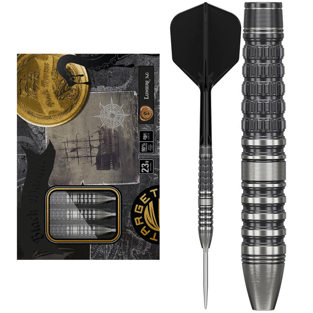Target Japan Black Marque Lumiere Gen 3 SP 90% Tungsten Steel Tip Darts
