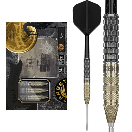 Target Japan Black Marque Reyn SP 90% Tungsten Steel Tip Darts-1-22 GRAM-Premier Darts