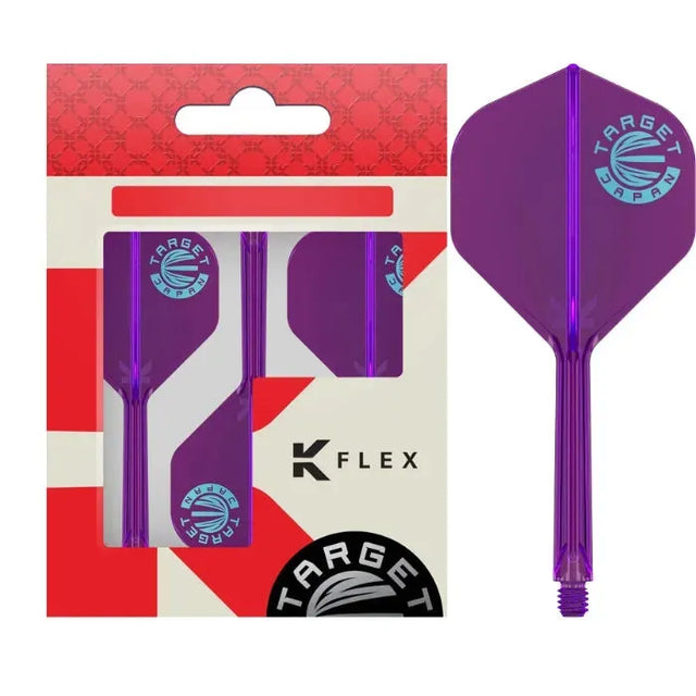 Japanese Target Target Japan Blue Logo Purple Limited Edition K-Flex Flight System No2 ...