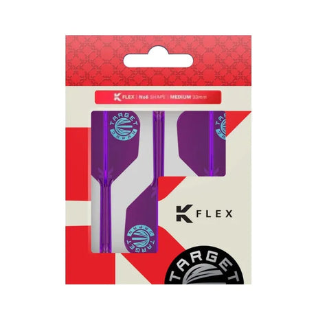 Target Japan Blue Logo Purple Limited Edition K-Flex Flight System No6