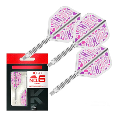 Target Japan Cathy Leung K-Flex Flight System No6-7-Intermediate-Premier Darts