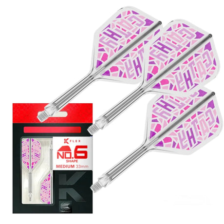 Target Japan Cathy Leung K-Flex Flight System No6-8-Medium-Premier Darts