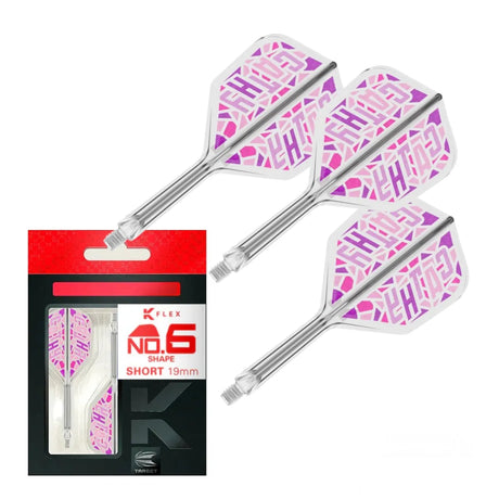 Target Japan Cathy Leung K-Flex Flight System No6-6-Short-Premier Darts