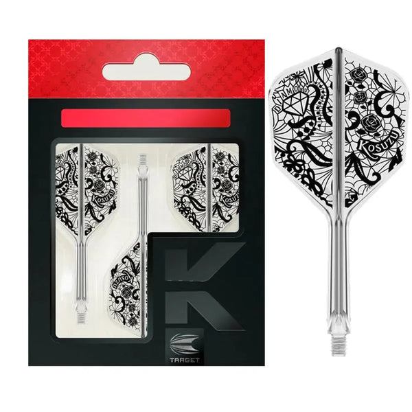 Target Japan Diamond K-Flex Flight System No6-1-Short-Premier Darts