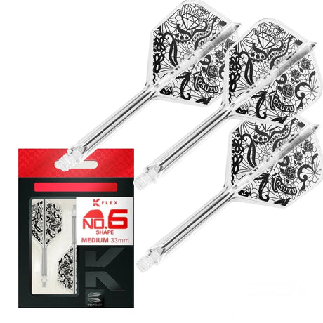 Target Japan Diamond K-Flex Flight System No6-9-Medium-Premier Darts