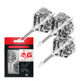 Target Japan Diamond K-Flex Flight System No6-7-Short-Premier Darts
