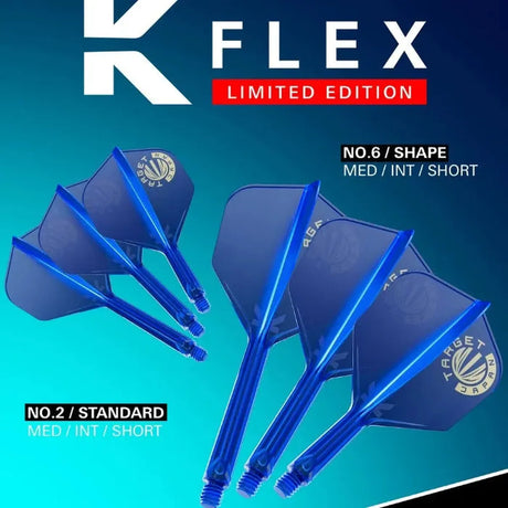 Target Japan Gold Logo Blue K-Flex Flight System No2