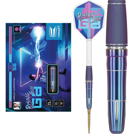 Target Japan Haruki Muramatsu Rising Sun G8 90% Tungsten Steel Tip Darts