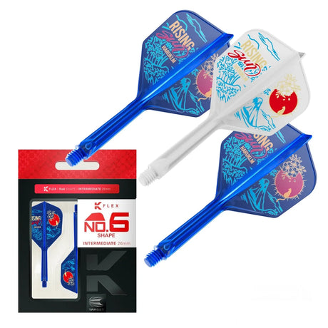 Target Japan Haruki Muramatsu Rising Sun K-Flex Flight System No6-9-Intermediate-Premier Darts