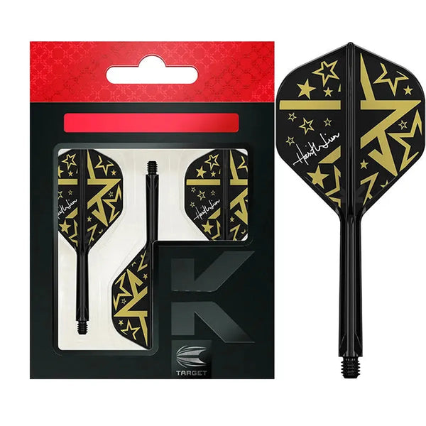 Target Japan Hot Shot K-Flex Flight System No2-1-Short-Premier Darts