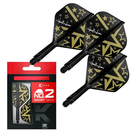 Target Japan Hot Shot K-Flex Flight System No2-8-Short-Premier Darts