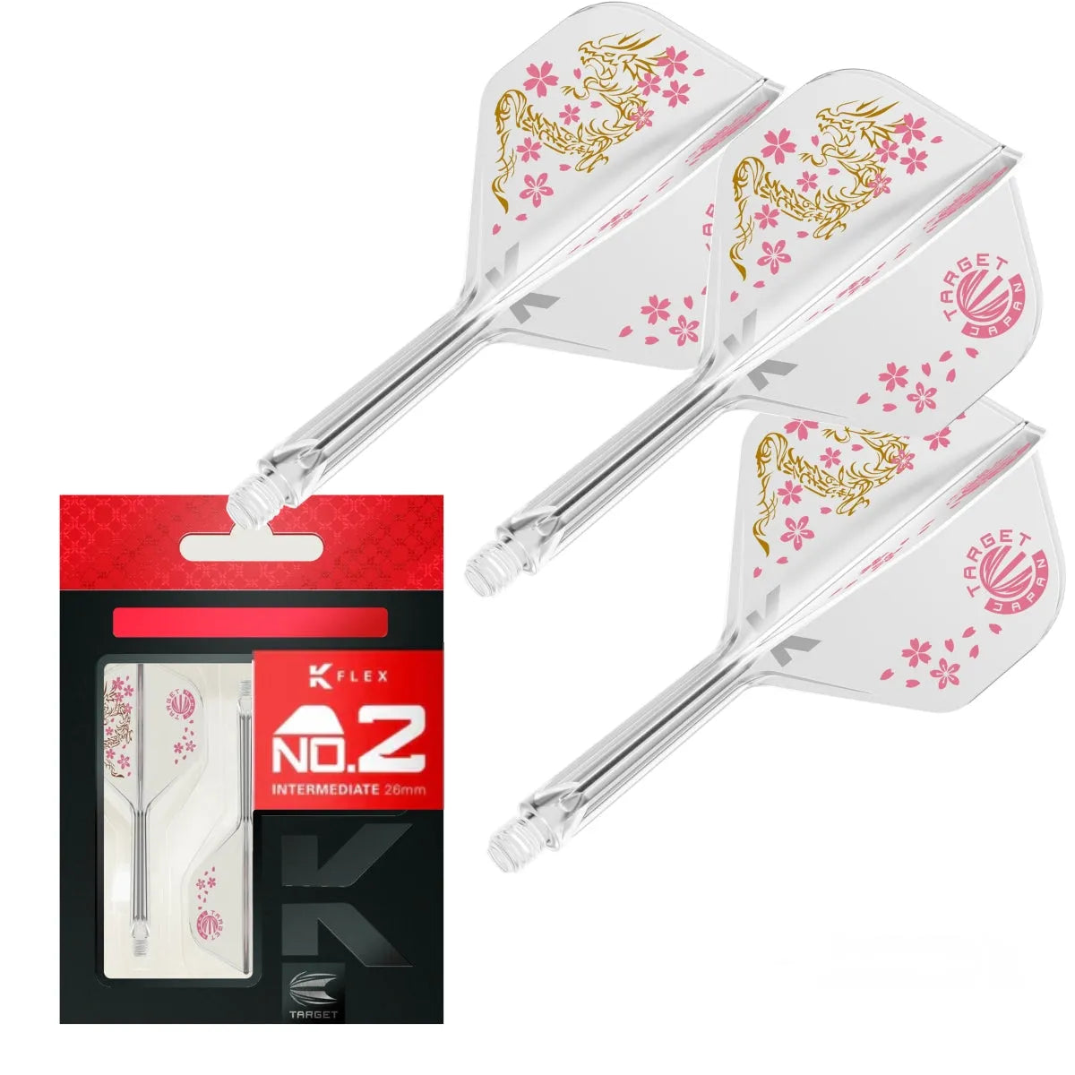 Target Japan Junya Koikawa Smash K-Flex Flight System No2-7-Intermediate-Premier Darts