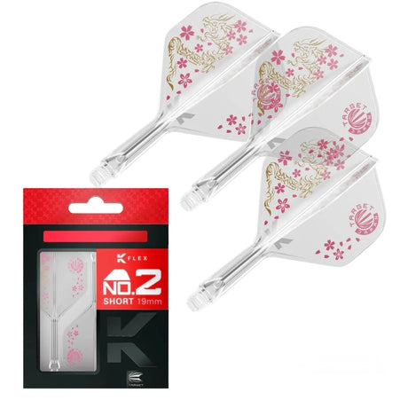 Target Japan Junya Koikawa Smash K-Flex Flight System No2-8-Short-Premier Darts