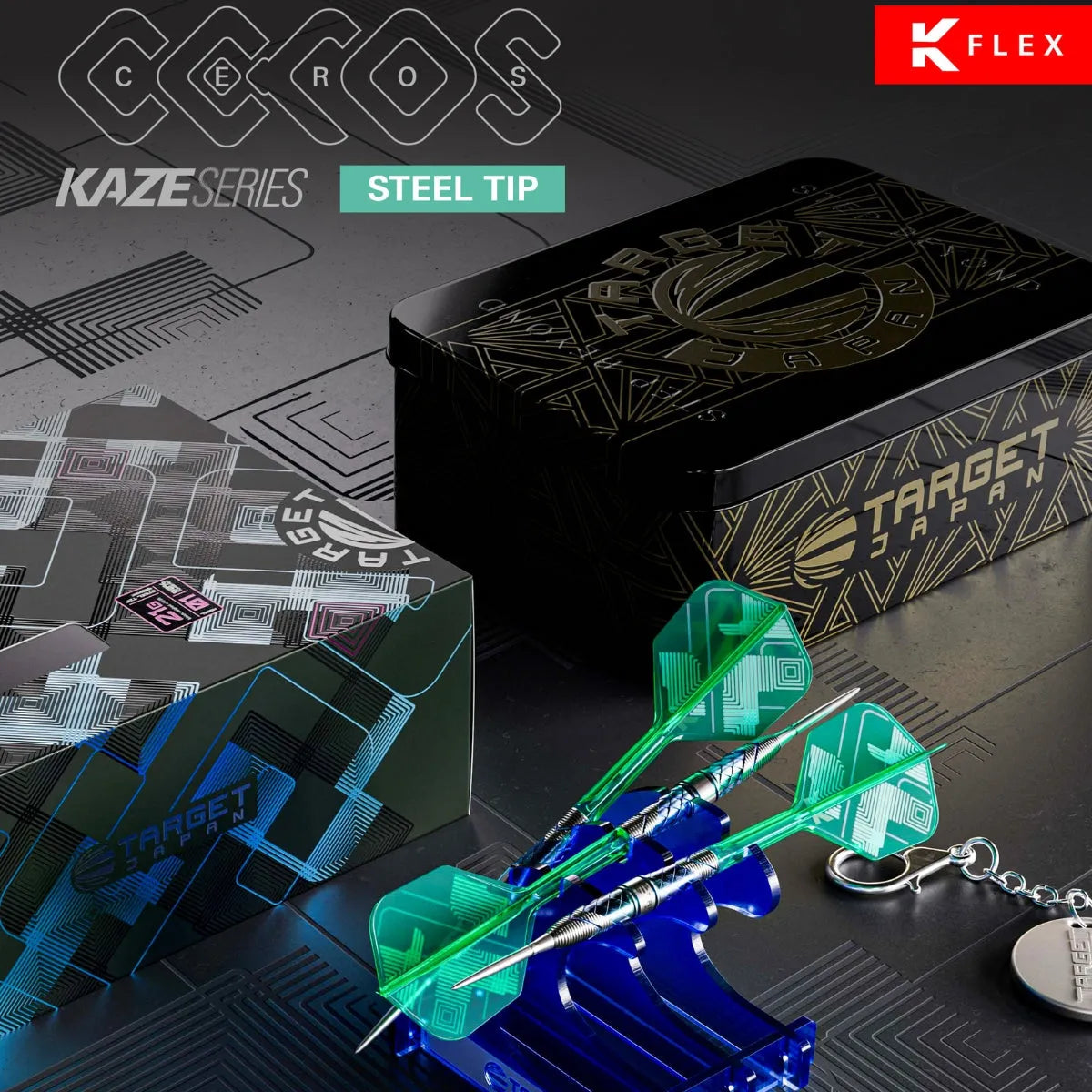 Target Japan Kaze Series Ceros 03 SP 90% Tungsten Steel Tip Darts