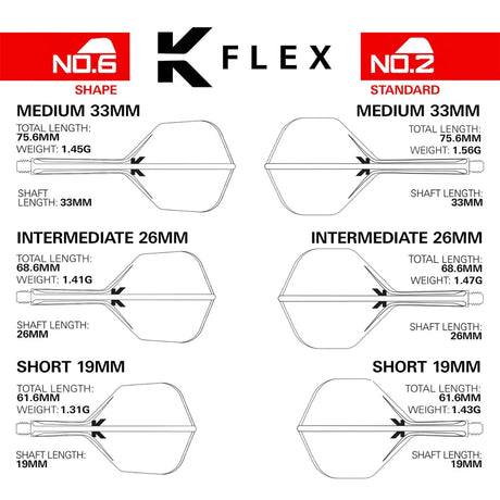 Target Japan Legend K-Flex Flight System No6