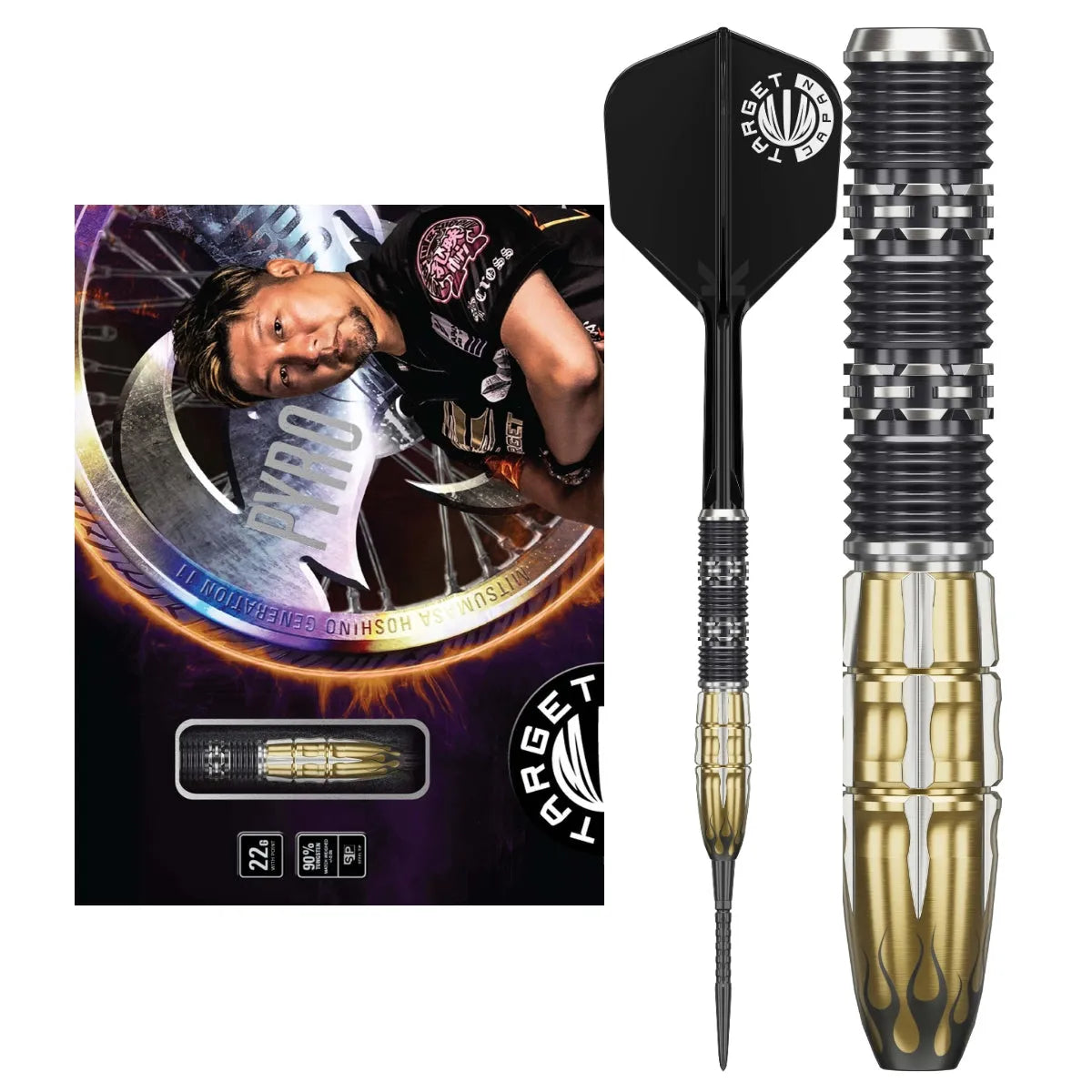 Target Japan Mitsumasa Hoshino Pyro G11 90% Tungsten Steel Tip Darts