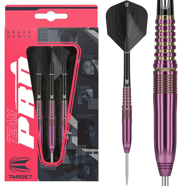 Target Japan Team Pro Cathy Leung Brass Steel Tip Darts-1-17 GRAM-Premier Darts