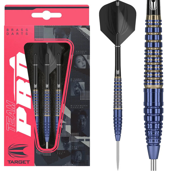 Target Japan Team Pro Paul Lim Brass Steel Tip Darts-1-17.5 GRAM-Premier Darts