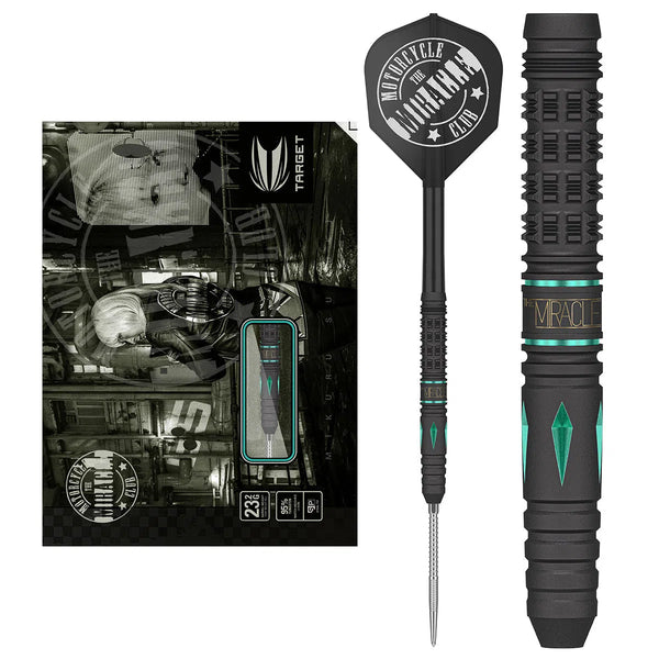 Target Japan The Miracle G5 90% Tungsten Steel Tip Darts-1-23.2 GRAM-Premier Darts