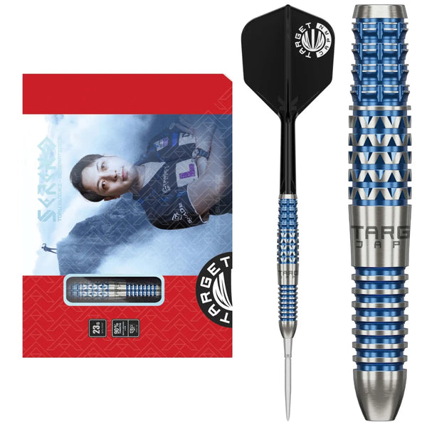 Target Japan Toru Suzuki Sereno G2 90% Tungsten Steel Tip Darts-1-23 GRAM-Premier Darts