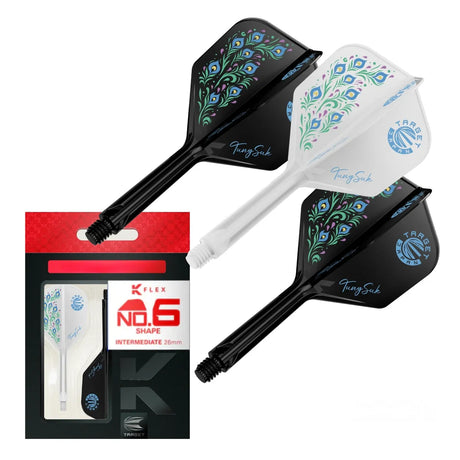 Target Japan Tung Suk Zeneth K-Flex Flight System No6-8-Intermediate-Premier Darts