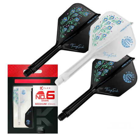 Target Japan Tung Suk Zeneth K-Flex Flight System No6-9-Medium-Premier Darts
