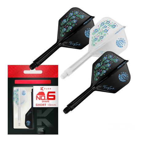 Target Japan Tung Suk Zeneth K-Flex Flight System No6-7-Short-Premier Darts