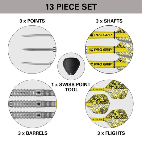 Target Darts Bolide 02 90% Tungsten Steel Tip Darts