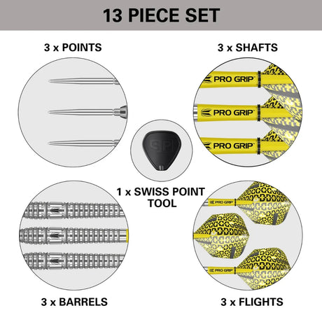 Target Darts Bolide 03 90% Tungsten Steel Tip Darts