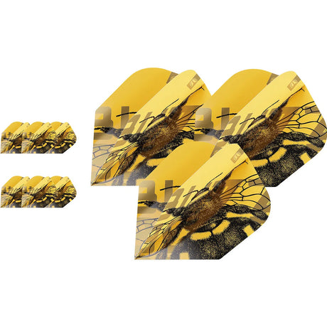 Target Darts Buzz Pro Ultra No6 Dart Flights x3 Sets